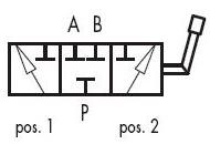 3х ходовой дивертор по схеме с закрытым центром